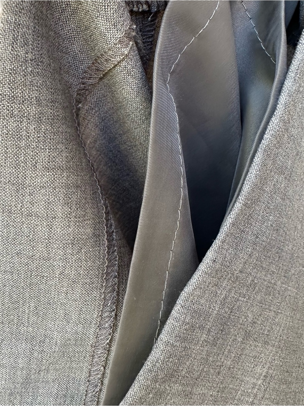 Banana Republic Jackson Fit Wool Stretch Lined Pants Size 6 NWOT - Picture 4 of 11